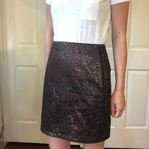 Sequin skirt